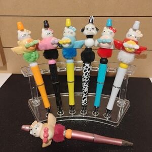 Cute Cat Character Pens - Assorted Colors